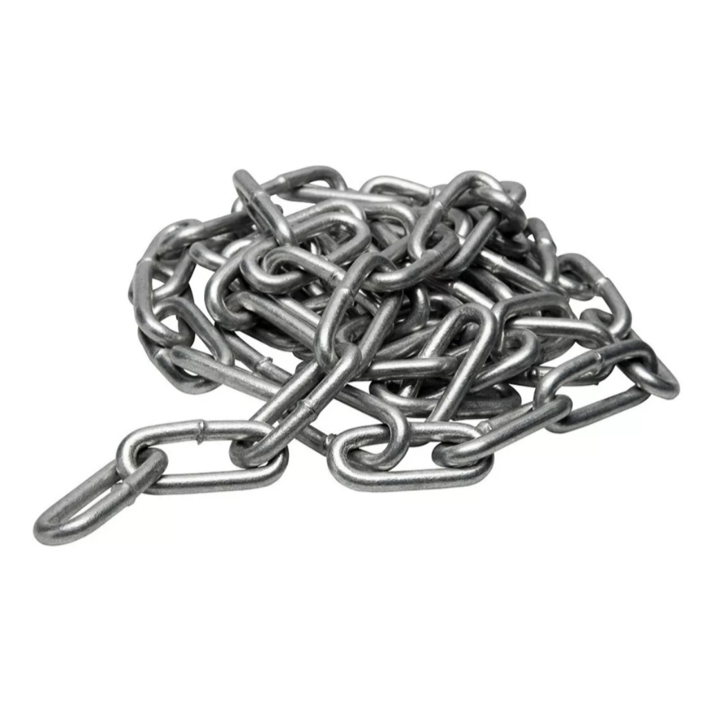 10 Metros de Corrente de Aço Galvonizado Elo Soldado 3mm em Oferta na Shopee