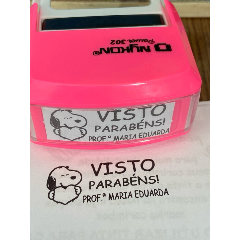 Carimbo Personalizado, Personalize seu carimbo — imagem 2 de 2