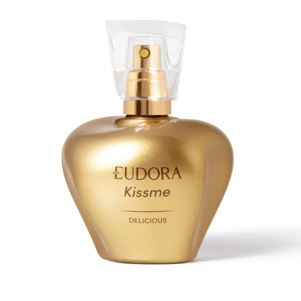 Perfume Eudora Kiss Me Delicious Desodorante Colônia 50ml Perfume Doce Eudora Perfume Chocolate Eudora kiss me