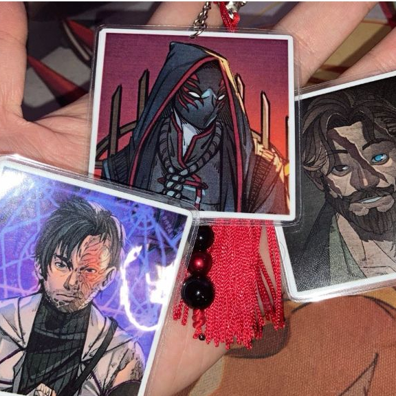 Chaveiro Perolado Plastificado - Ordem Paranormal em Oferta na Shopee