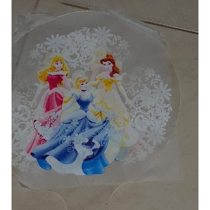 balão temático princesas buble centro de mesa kit 10 unidades