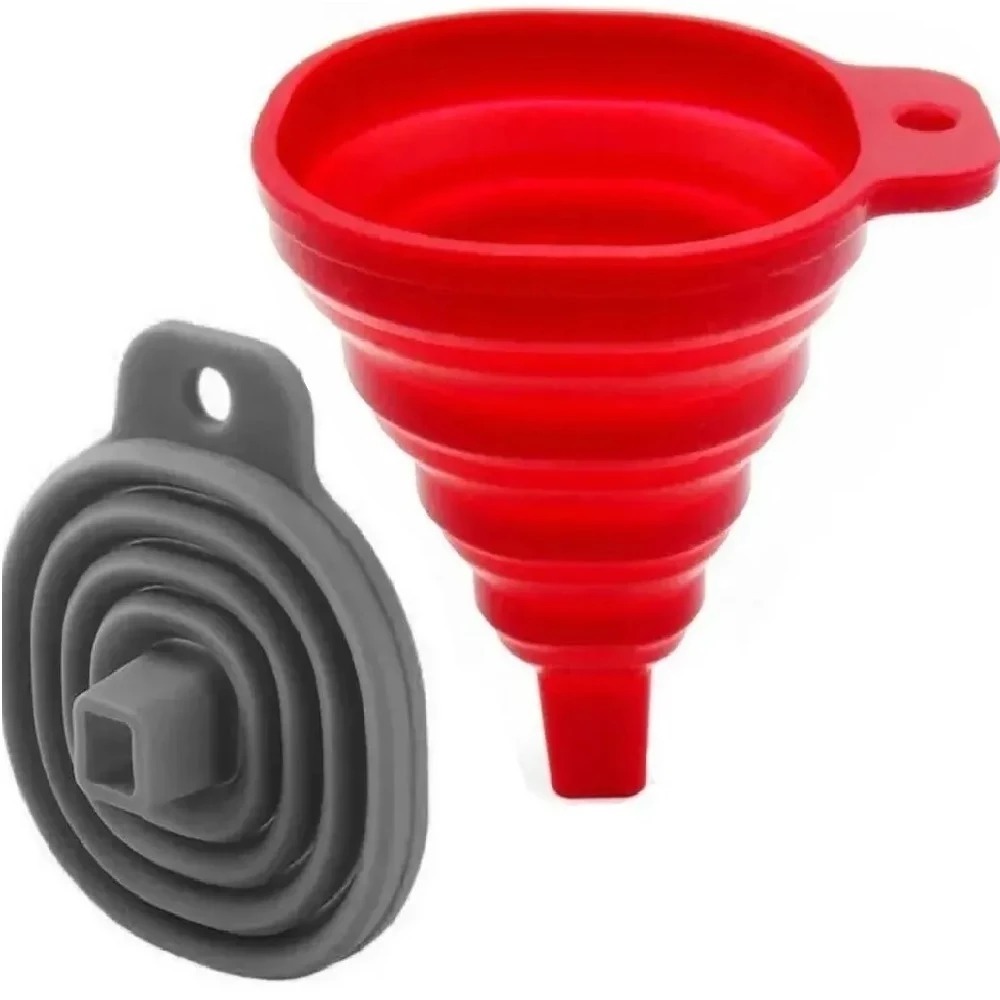 Funil de Silicone Dobrável Retrátil – Dispensador de Líquidos Multiuso — imagem 2 de 2