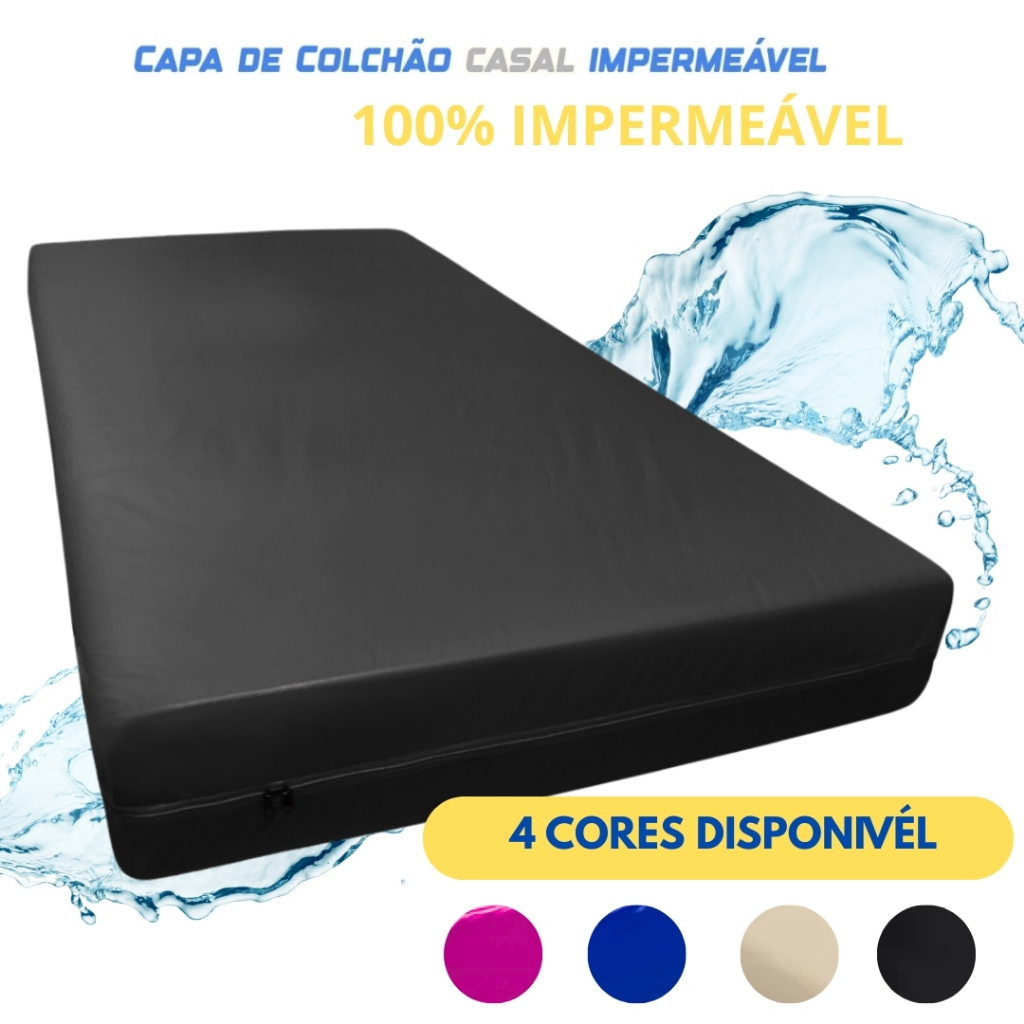 Protetor De Colchão Impermeável Capa Colchão Napa Premium Vários Tamanhos em Oferta na Shopee