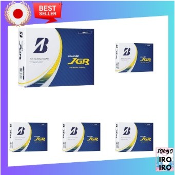 【Japan Quality】BRIDGESTONE Golf Balls TOUR B JGR 2023 Model 12 Balls White J3WX (x 5)