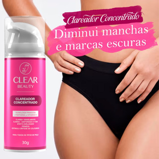 Clareador de virilha e Axila Manchas na Pele e Parte Intima - Clear Beauty