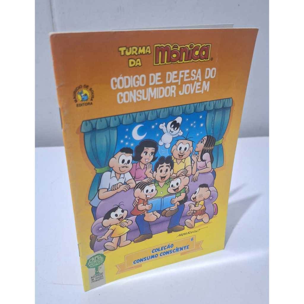 Turma da Monica Coleção Consumo Consciente Nº 6 Código Defesa do Consumidor