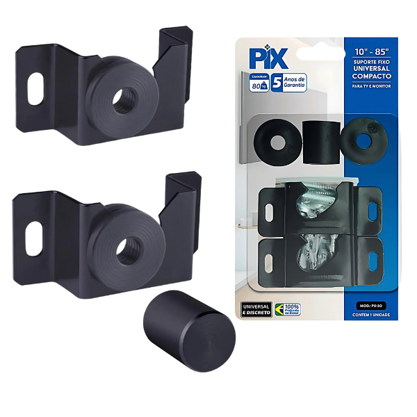 Suporte Para Tv Universal Fixo Painel 10 A 85 Polegadas Aço Carbono 80kg em Oferta na Shopee