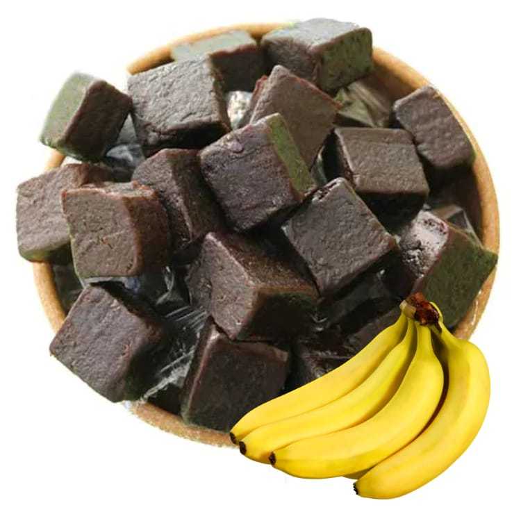BALA DE BANANA NATURAL ZERO AÇÚCAR   1 KG em Oferta na Shopee