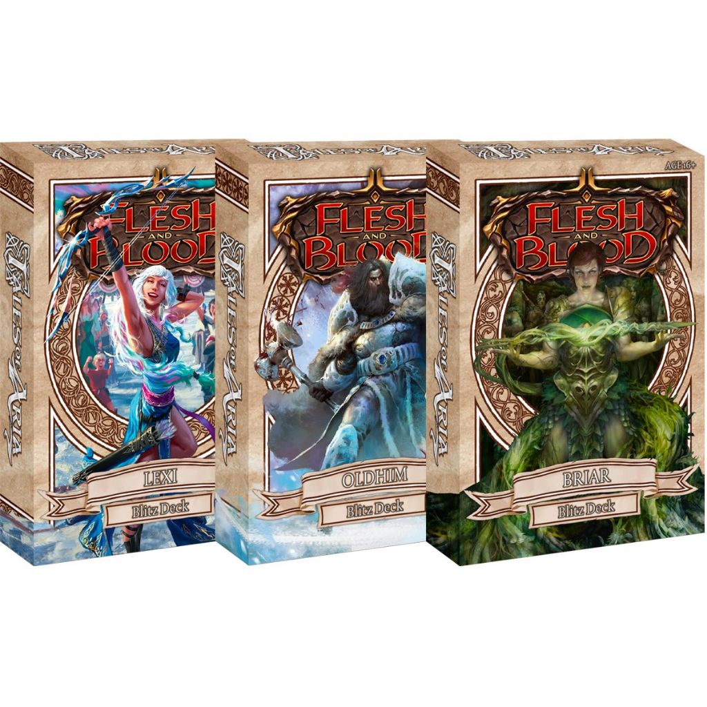 Flesh And Blood Blitz Deck Tales Of Aria Cartas Inglês Original Card Game