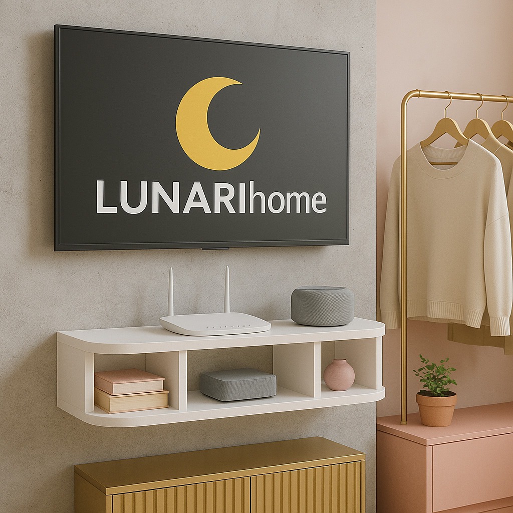 BANCADA RACK SUSPENSO 90X25CM EM MDF FLUTUANTE PARA TV E DECORACAO ORGANIZE SALA QUARTO OU ESCRITORIO