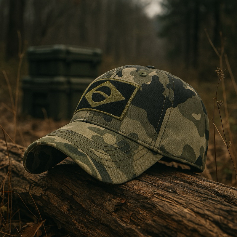 Boné tático Brasil (Produto no Brasil)