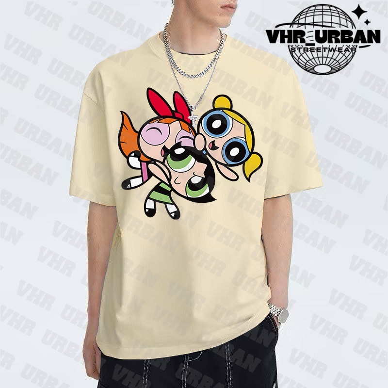 Camiseta Básica Desenho Cartoon Network Meninas Superpoderosas Confortável Envio Rápido