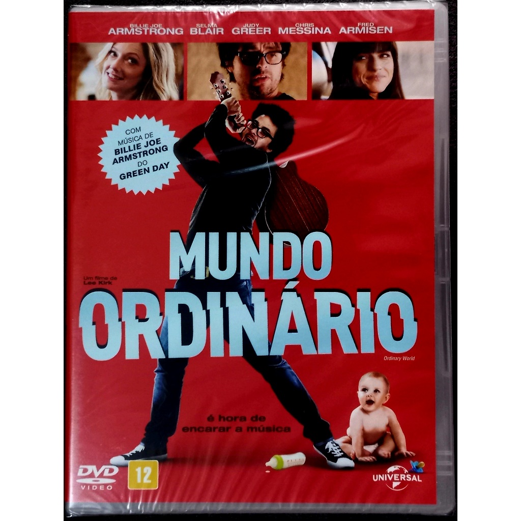 DVD Mundo Ordinário [LACRADO] ( Billie Joe Armstrong/ Selma Blair/ Judy Greer/ Chris Messina/ Fred Armisen)