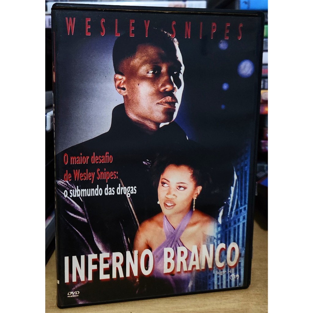 DVD Inferno Branco - Wesley Snipes (Original Seminovo)
