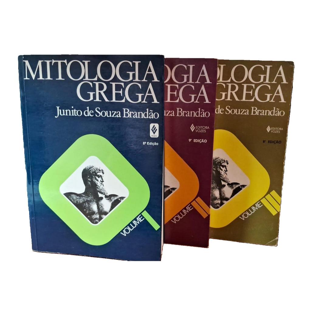 Livro Mitologia Grega vol. 1, 2 e 3; Junito De Souza Brandão