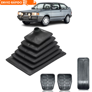 Kit Coifa Alavanca Câmbio + Capa Pedal Gol Parati Saveiro Voyage Quadrado  1984 à 1994 em Oferta na Shopee