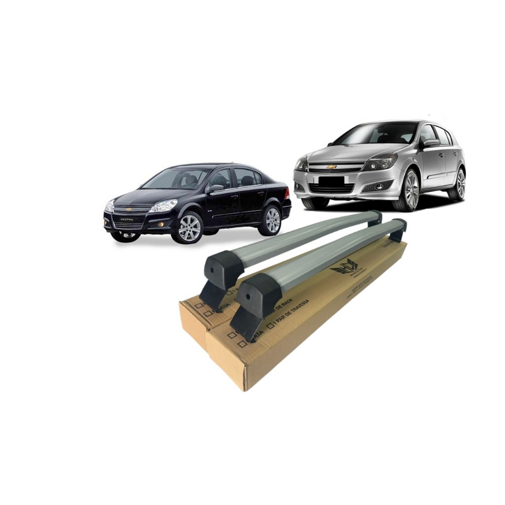 Rack De Teto Para Chevrolet Vectra 2010 Até 2011 Hatch Ou Sedan