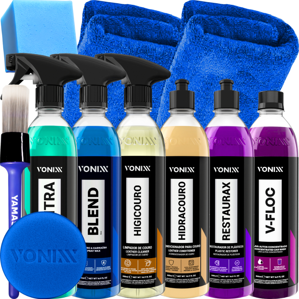 Kit Lavagem Automotiva Completa Profissional Produtos Vonixx - Spare Parts and Accessories for Vehicles
