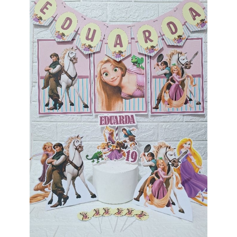 Kit Festa só um bolinho Enrolados - Personalizados - Decoração  - Lembrancinhas  - Aniversário  - Festa Infantil
