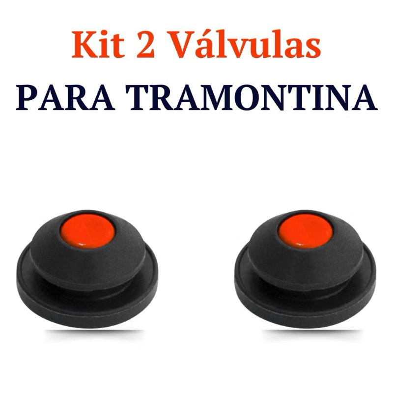 2 Válvulas suspiro De Segurança Para Tampa Da Panela De Pressão Tramontina Vancouver 3 Á 8 Litros