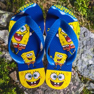 Chinelo Infantil Masculino  Menino sandalia de dedo MIckey Garfield Sonic Divertidamente Bob esponja- PROMOÇÃO em Oferta na Shopee