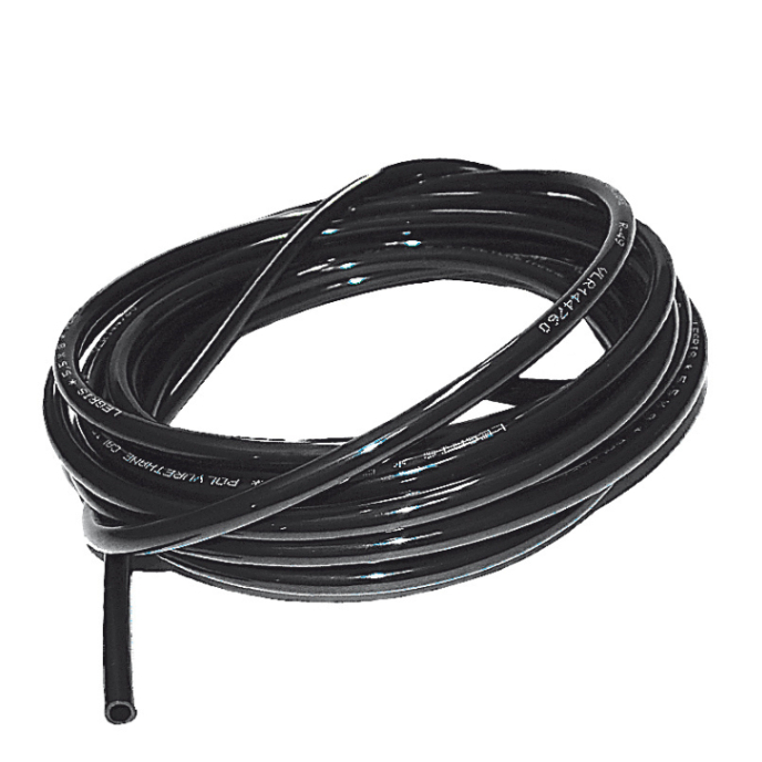 TUBO PU PRETO 8,00x1,5mm E 6 METROS PARA MANGUEIRAS DE EXTRATORAS ORIGINAL IPC - KSBN1309/6,0