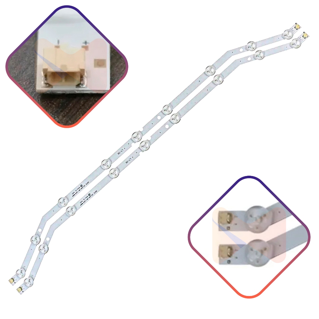 Un32Fh4205 Un32Fh5205 Un32Fh4303 Un32Fh4205G Un32Fh5205G Un32Fh4303G Kit 2 Barras de Led