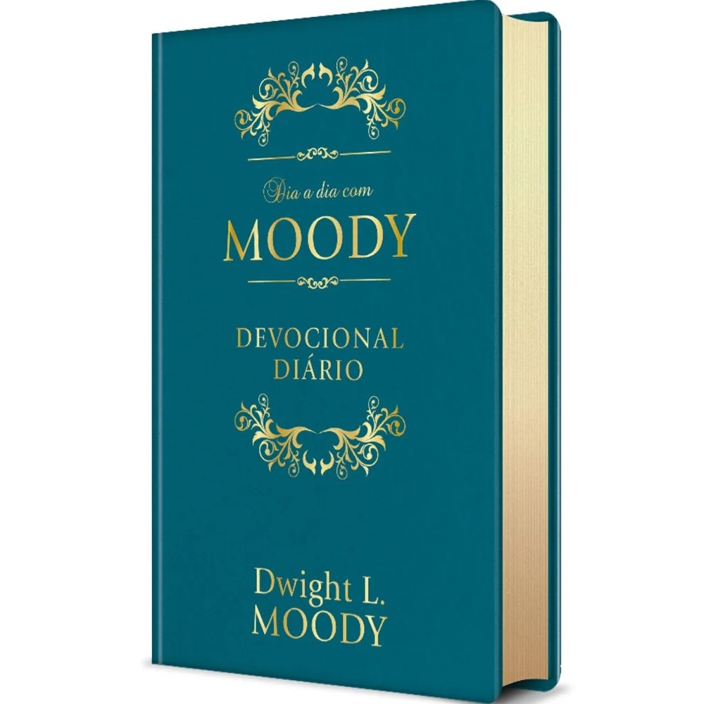 Devocional Dia a Dia com Moody Capa Luxo