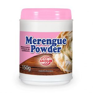 Merengue Powder - Glacê Real, Glacê Mármore P/  bolos artísticos- 150 g Arcolor Rizzo Confeitaria - Food & Beverages