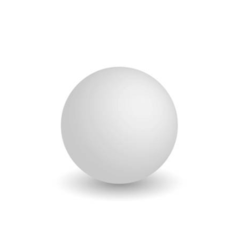 Bolas Bolinhas de Ping-Pong Branca Sem Estrela 37mm