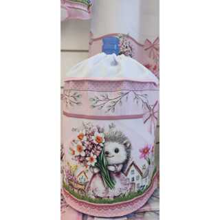 CAPA PARA GALÃO DE ÁGUA INVERTIDO - ESTAMPA COELHINHA PÁSCOA ROSE DIGITAL em Oferta na Shopee