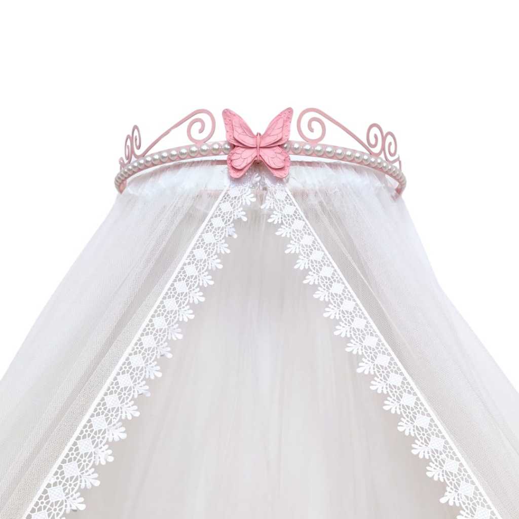 Dossel com mosquiteiro para cama de solteiro ou casal