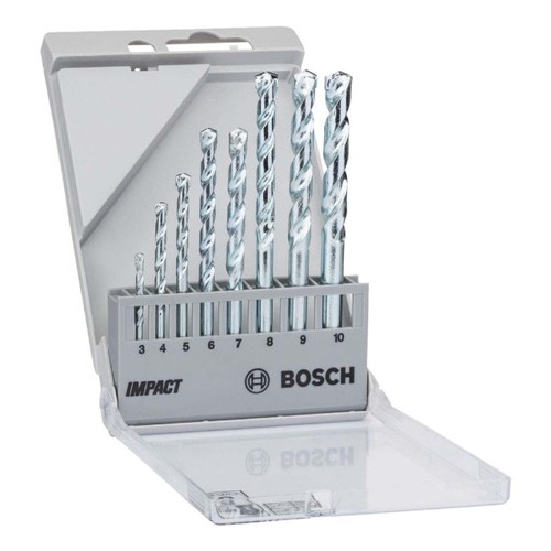 Jogo De Broca Bosch Para Concreto Com 8 Peças em Oferta na Shopee