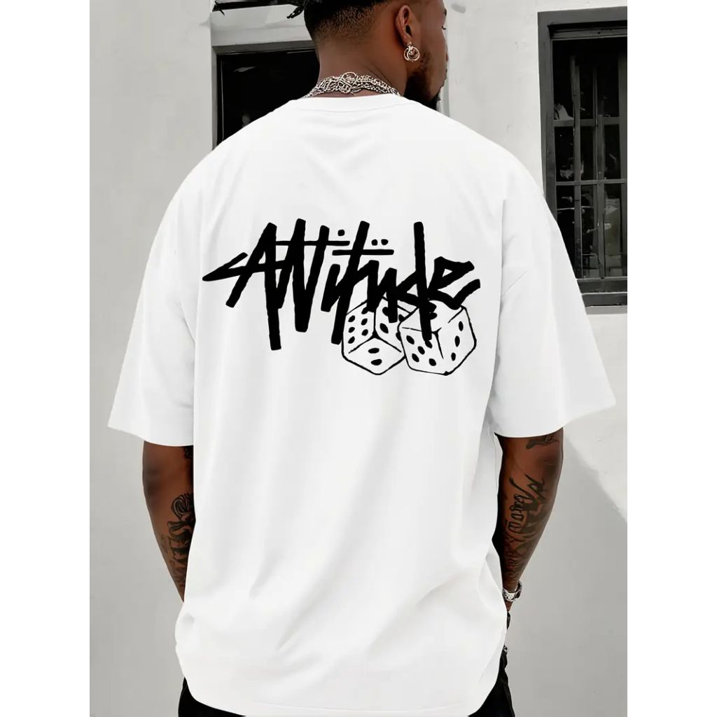 Camiseta Camisa Tshirt 100% Algodão Manga Curta Gringa Estilosa Casual Estampada Atitude em Oferta na Shopee