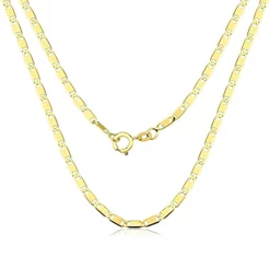 Corrente de ouro 18k Piastrine 50cm 4 gramas