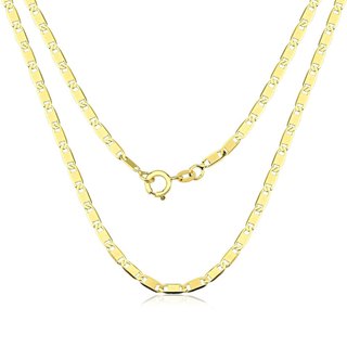Corrente Masculina de Ouro 18k Piastrine com 2.2mm
