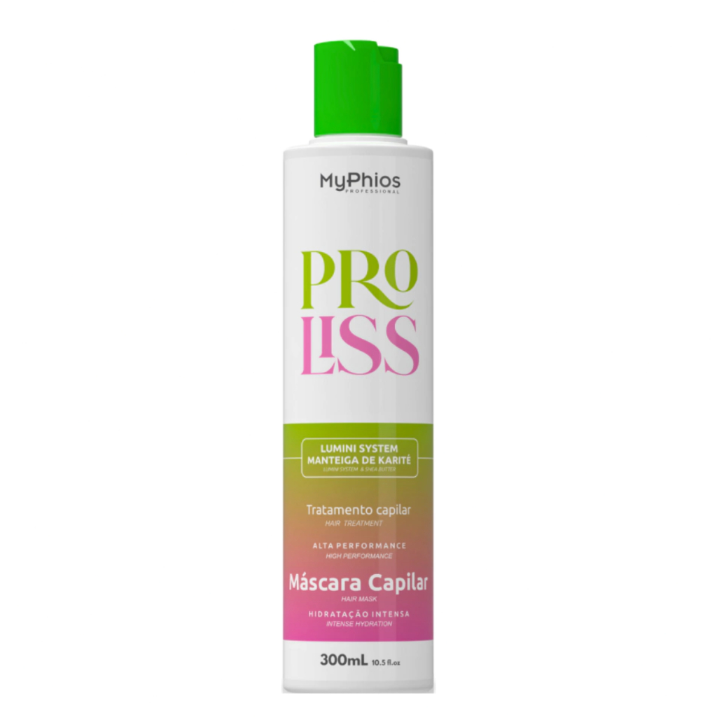 Máscara Capilar 300ml Pro Liss Orghanic Myphios