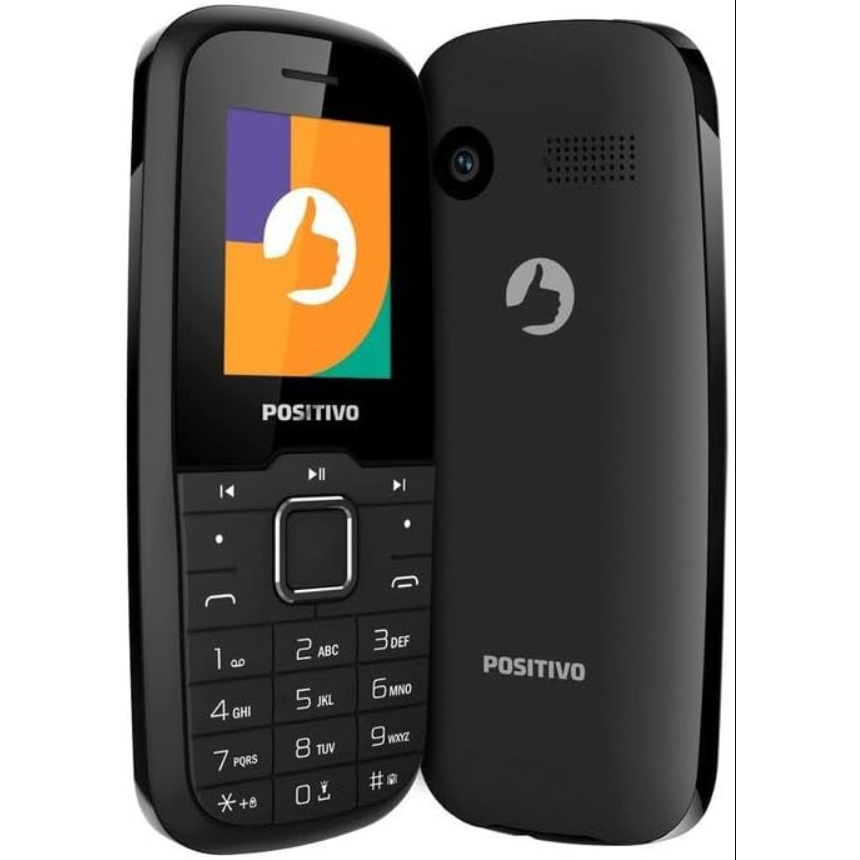 Celular Positivo P26 4G – Desbloqueado, Tela 1,8", Câmera, Bluetooth e Tethering