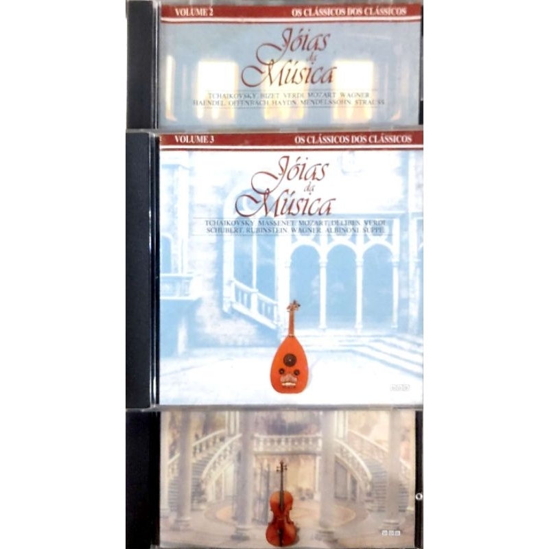 Lote 9 CDs Jóias da Música Clássica - Revista Caras