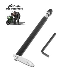 Antena aço inox para moto corta pipa 6 estágios retrovisor