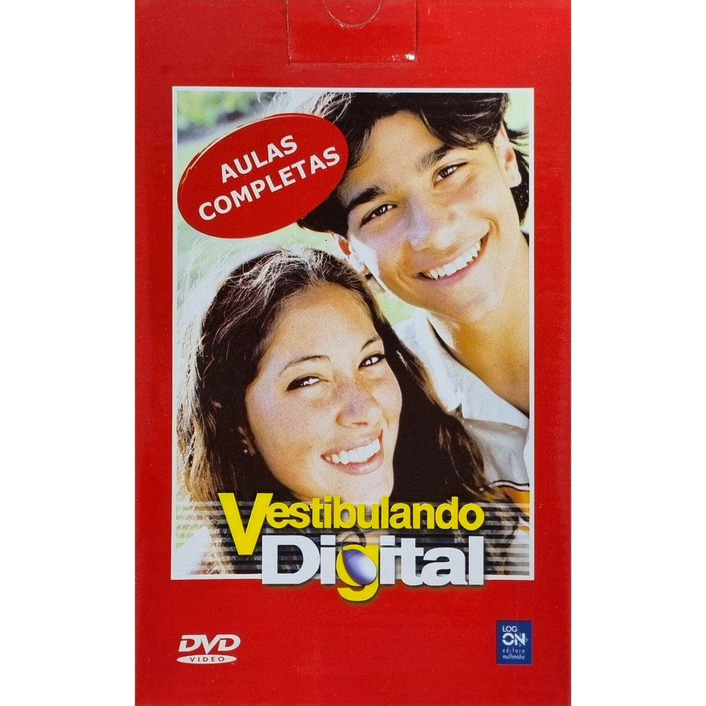 Coleção Vestibulando Digital: História e Geografia - 4 DVDs (Novo, Lacrado)