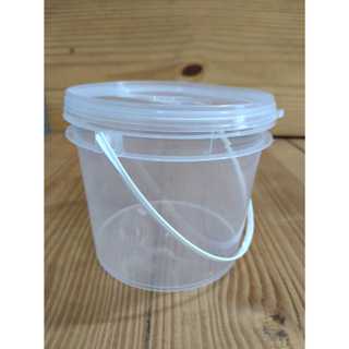 Pote Tipo Balde 2,200ml resistente com alça e tampa com lacre de segurança em Oferta na Shopee