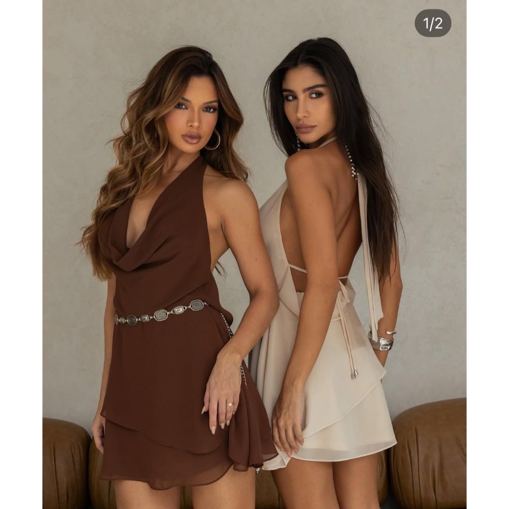 Vestido Macaquinho Boho Chic Midi