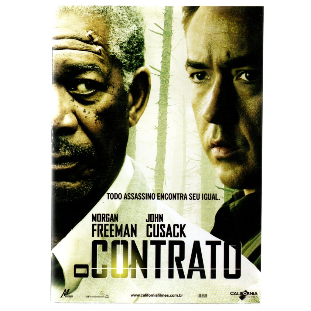 Dvd O Contrato - Morgan Freeman/ John Cusack