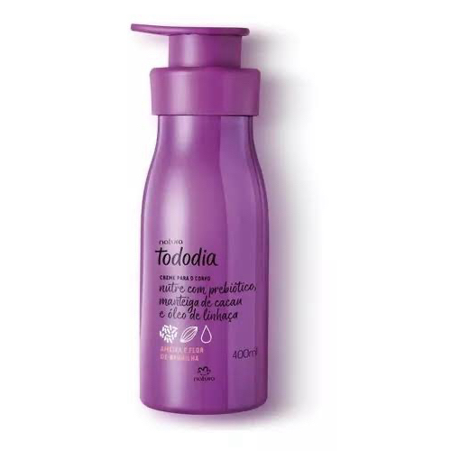 Creme Desodorante Nutritivo para o Corpo Tododia Ameixa e Flor de Baunilha 400ML