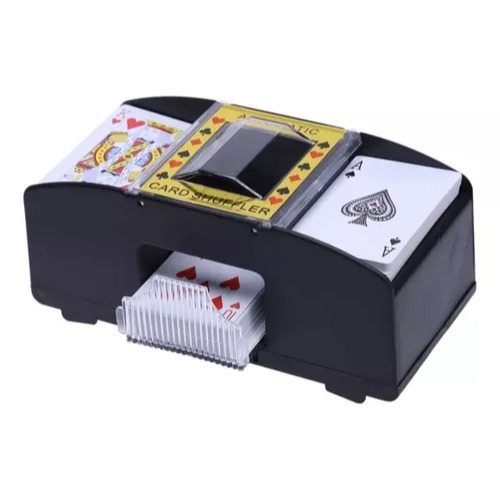 Embaralhador De Cartas Automático Misturador De Baralho Jogos - Envio Já!