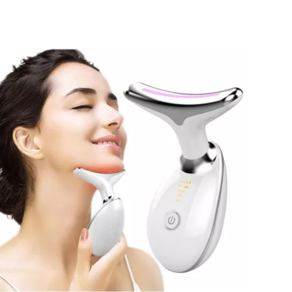 Massageador Golfinho Tratamento Rejuvenescedor Anti-idade LED Fototerapia