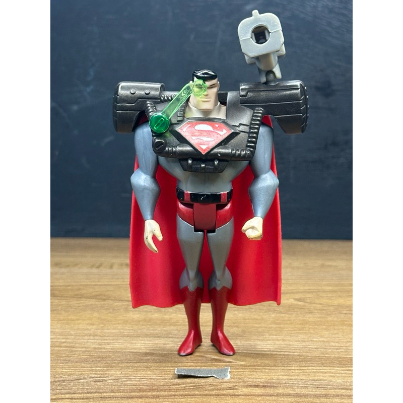 Boneco Articulado Mattel Superman Super Homem - Assault Armor - Liga da Justiça Sem Limites
