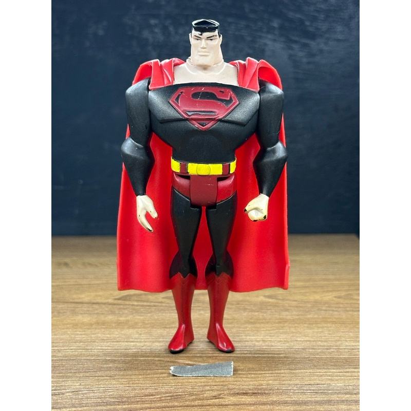 Boneco Articulado Mattel Superman Super Homem Preto - Voo Noturno - Liga da Justiça Sem Limites