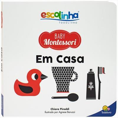ESCOLINHA BABY MONTESSORI - CONTRASTES! EM CASA - Auto Contraste - livro bebe